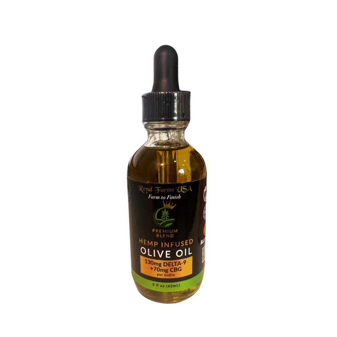 HEMP INFUSED OLIVE OIL